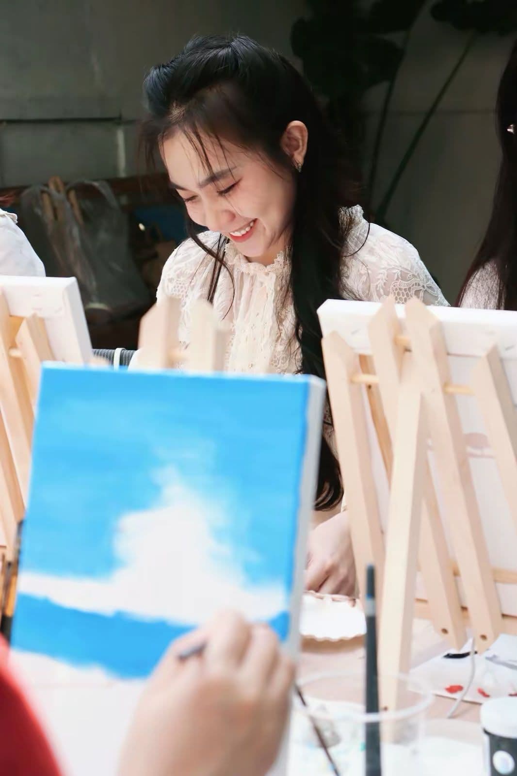 Girl at the Easel