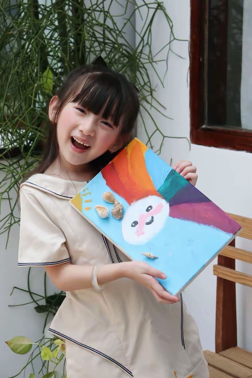 Her First Canvas